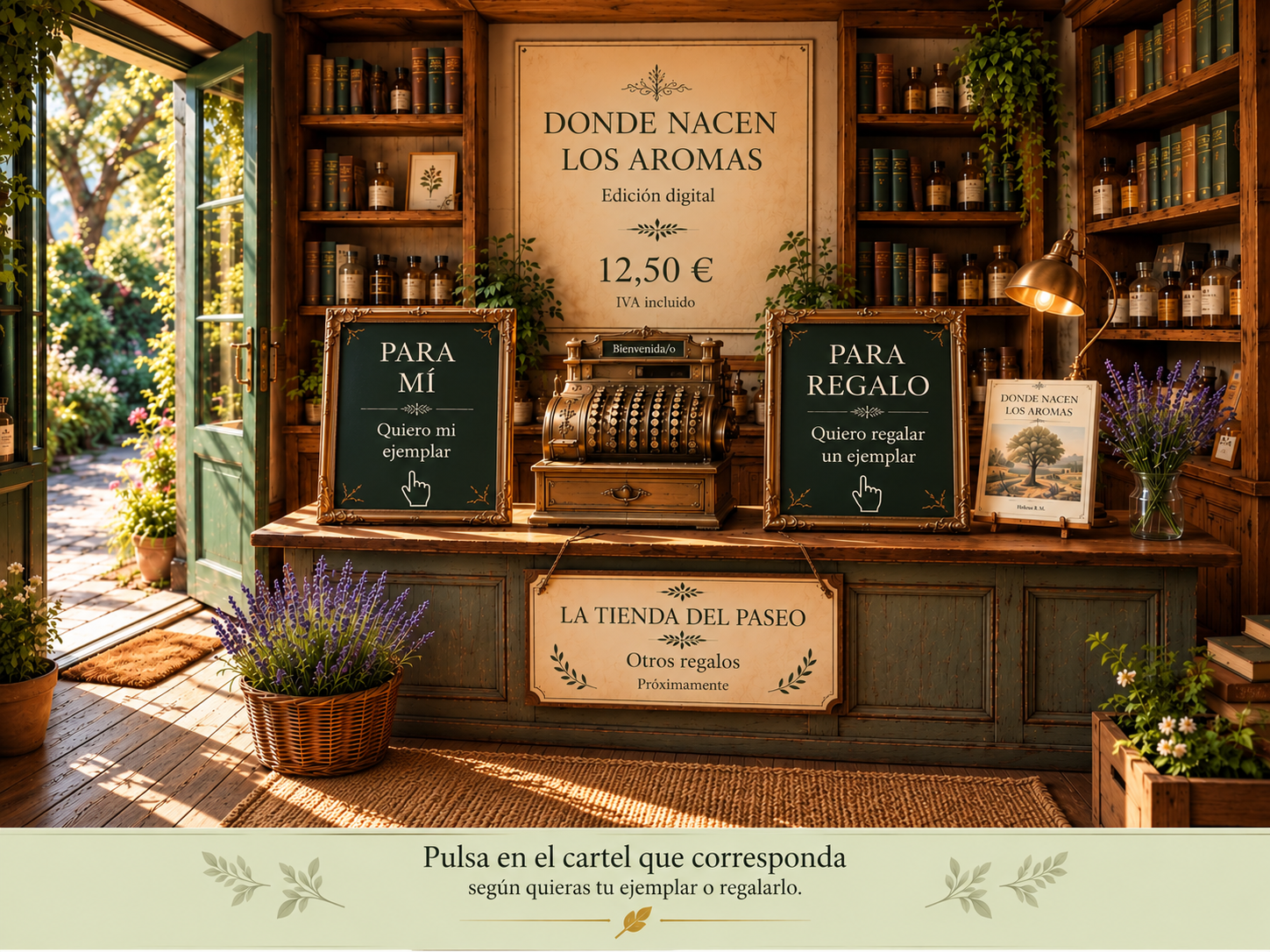 Donde nacen los aromas — tienda